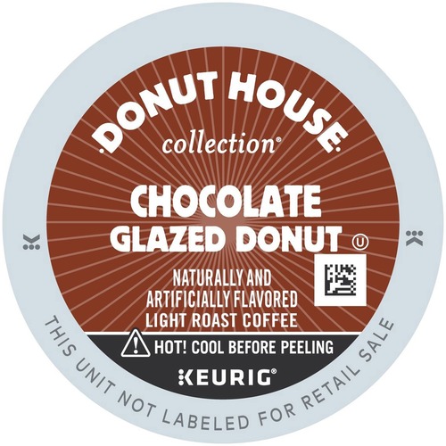 Donut House Donut House Chocolate Glazed Donut Coffee