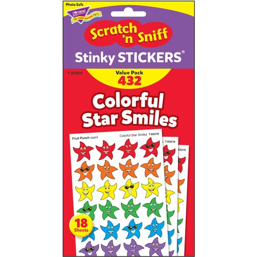 Trend Trend Stinky Stickers T-83904 Variety Pack