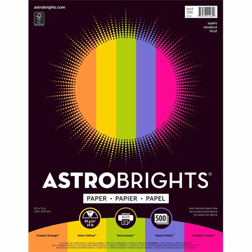 Astro Astro Astrobrights Colored Paper