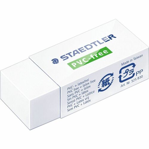 STAEDTLER 525B30 STD525B30  ERASER PVC/LATEX FREE SMALL