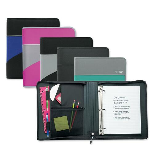 HILROY 29362 HLR29362  BINDER 5STAR NYL ZIP 2" *ASST
