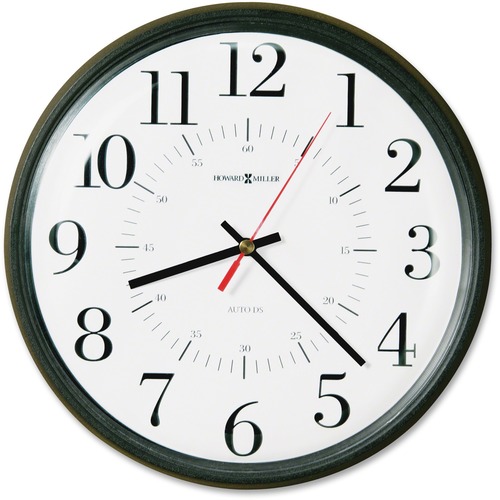 Howard Miller Howard Miller Alton Auto Daylight Savings Wall Clock