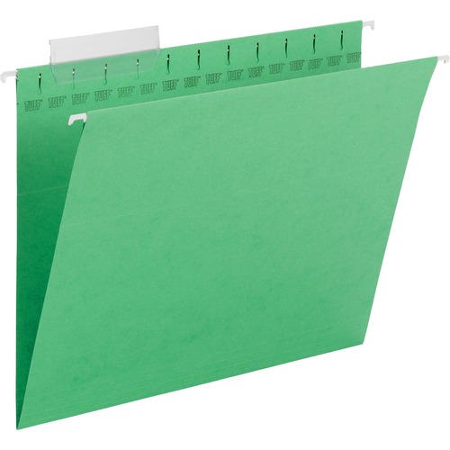 Smead Smead 64042 Green TUFF Hanging Folders with Easy Slide Tab