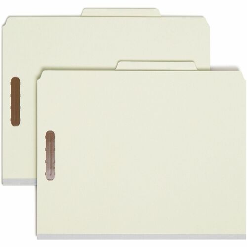 Smead Smead 14023 Gray/Green 100% Recycled Pressboard Colored Classification