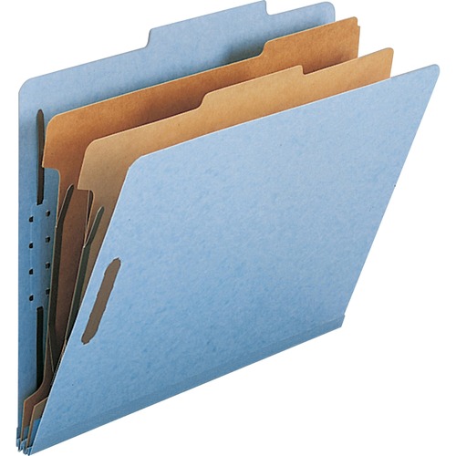 Smead Smead 14021 Blue 100% Recycled Pressboard Colored Classification Folde