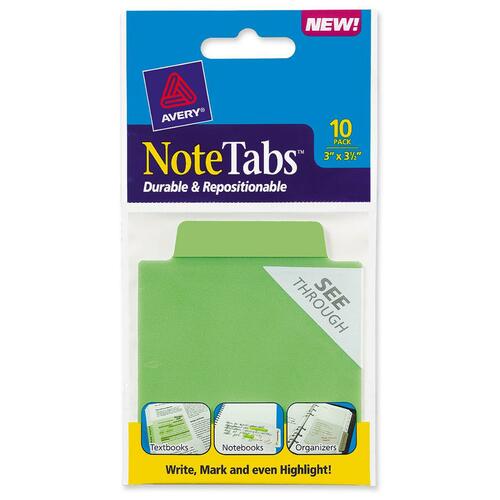 Avery Avery NoteTabs 16322 Traditional File Tab
