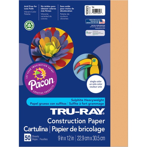 Tru-Ray Sulphite Construction Paper