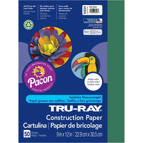 Tru-Ray Sulphite Construction Paper