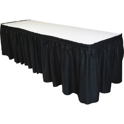 Tablemate Tablemate Disposable Linen-like Tableskirt