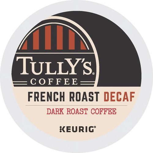 Tully's French Roast Decaf Coffee