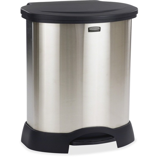 Rubbermaid Stainless Steel Step-On Container