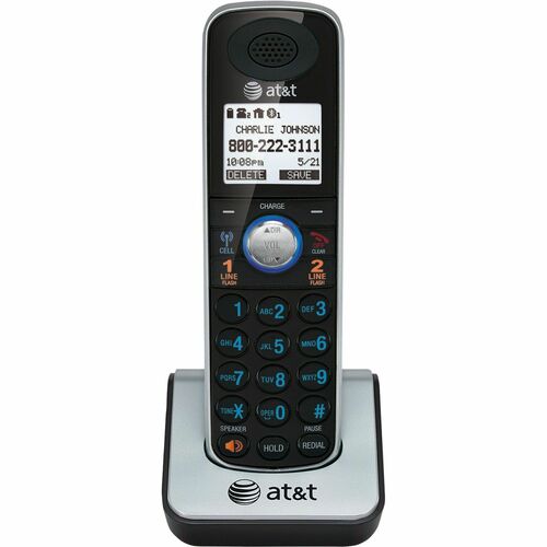 AT&T TL86009 DECT 6.0 Accessory Handset for AT&T TL86109, Black