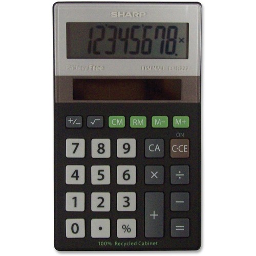 Sharp Sharp ELR277 Recycled Handheld Calculator