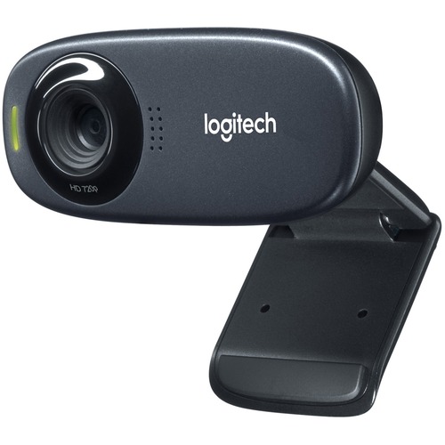 Logitech Logitech C310 Webcam - Black - USB 2.0 - 1 Pack(s)