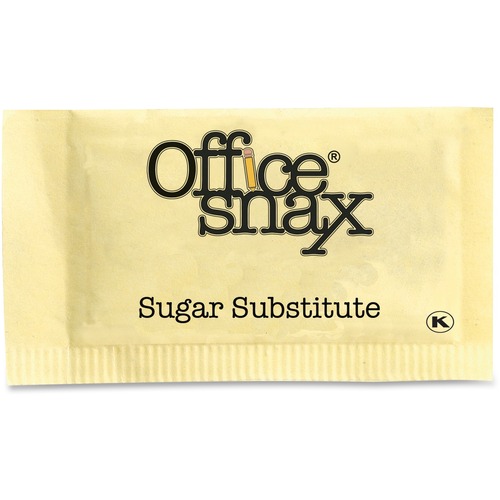 Office Snax EXACT Nutrasweet Ylw Sweetener Packs