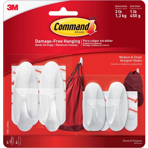 Command Command Medium Designer Hook Value Pack 17081-2VP