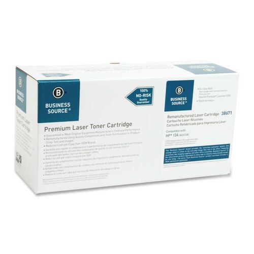 Business Source Remanufactured Toner Cartridge Alternative For HP 13A