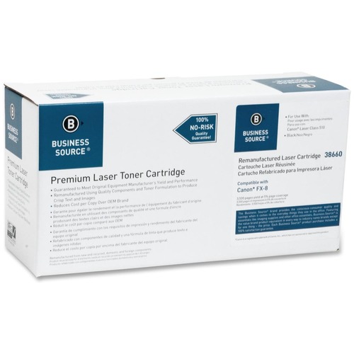 Business Source Remanufactured Toner Cartridge Alternative For Canon F