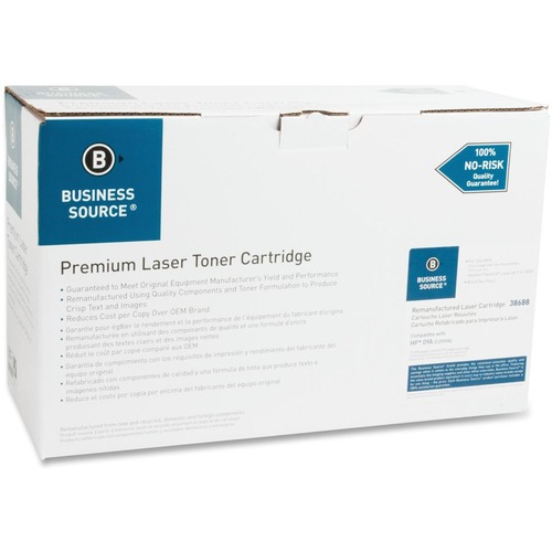 Business Source Remanufactured Toner Cartridge Alternative For HP 09A