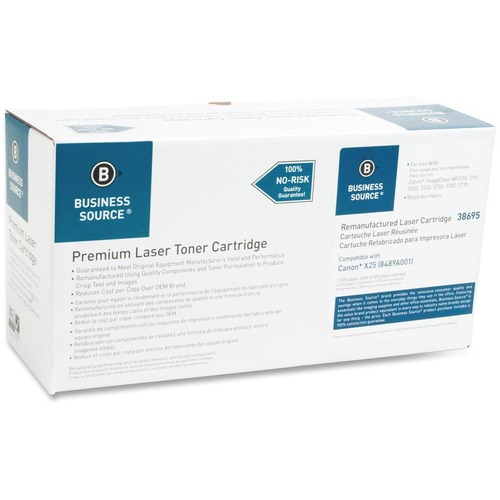 Business Source Remanufactured Toner Cartridge Alternative For Canon X