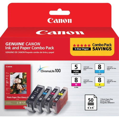 Canon PGI5/CLI8CMY Color Combo Pack