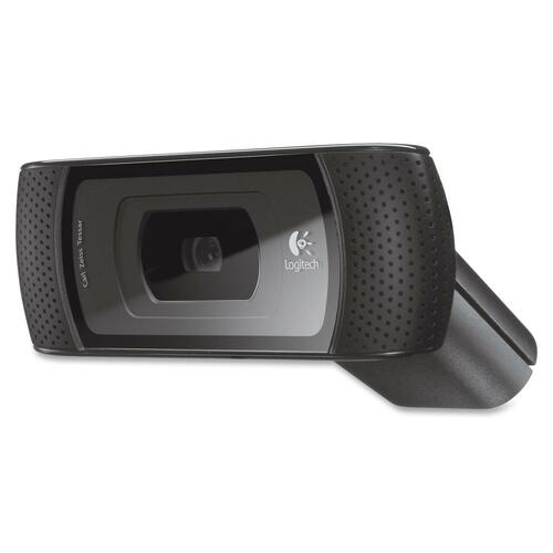 Logitech B910 Webcam - 5 Megapixel - 30 fps - Black - USB 2.0 - 1 Pack