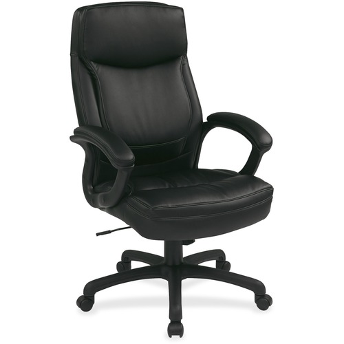 Office Star Office Star WorkSmart EC6583 Executive High Back Chair with Match Stit