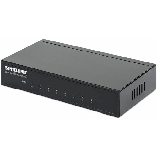 Intellinet Intellinet 8-Port Gigabit Desktop Switch, Metal Housing