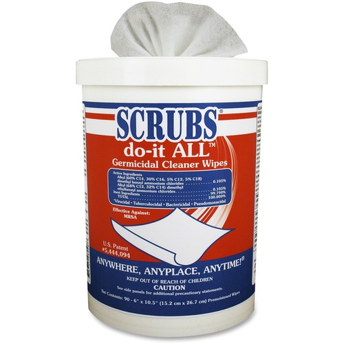 Scrubs Scrubs Germicidal Cleaning Wipes