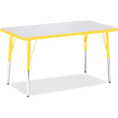 Berries Adult Height Color Edge Rectangle Table