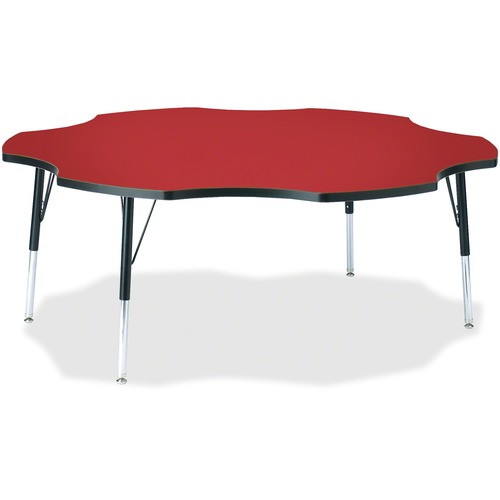 Berries Berries Elementary Black Edge Six-leaf Table