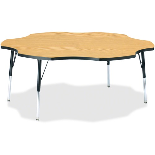 Berries Adult Black Edge Six-leaf Table