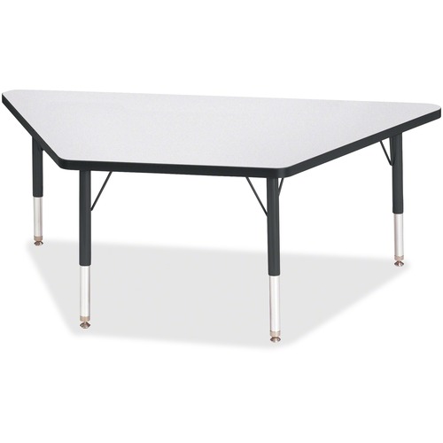 Berries Toddler-sz Gray Top Trapezoid Table