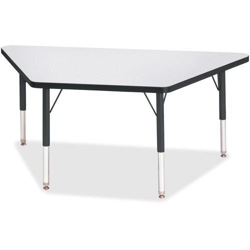 Berries Toddler-sz Gray Top Trapezoid Table