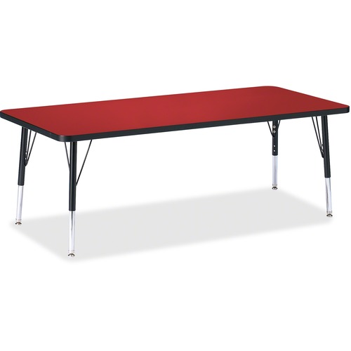Berries Toddler Height Color Top Rectangle Table
