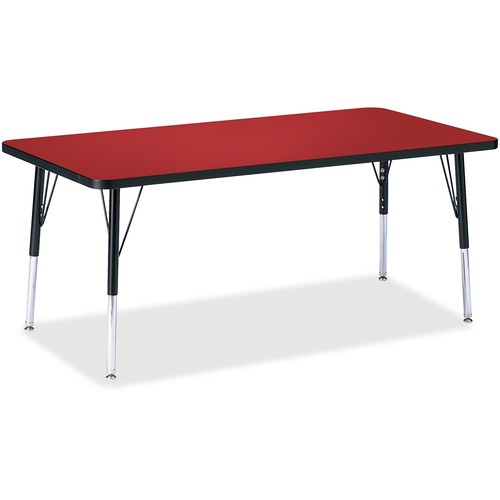 Berries Elementary Height Color Top Rectangle Table