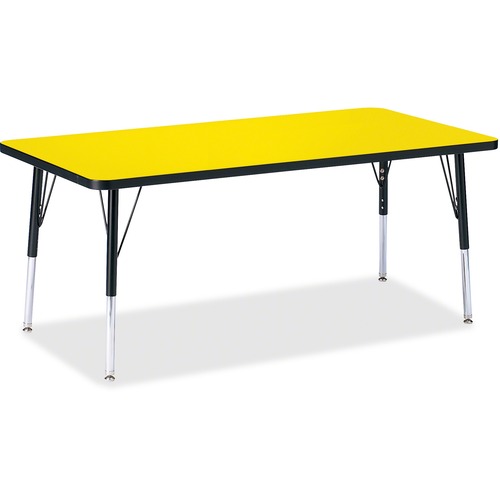 Berries Berries Elementary Height Color Top Rectangle Table