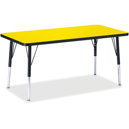 Berries Berries Elementary Height Color Top Rectangle Table