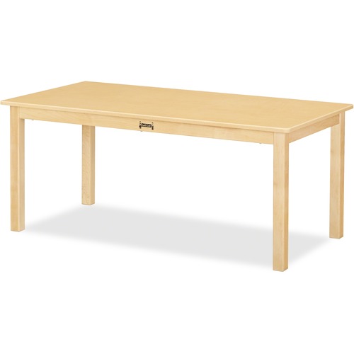 Jonti-Craft Multi-purpose Maple Large Rectangle Table