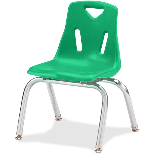 Jonti-Craft Jonti-Craft Berries Plastic Chairs w/Chrome-Plated Legs