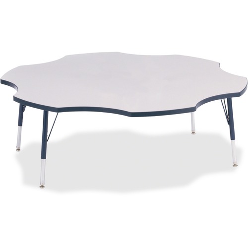 Berries Elementary Height Prism Six-Leaf Table
