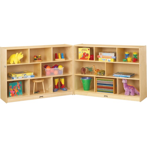 Jonti-Craft Jonti-Craft Mobile Fold-n-Lock Open Shelf Unit