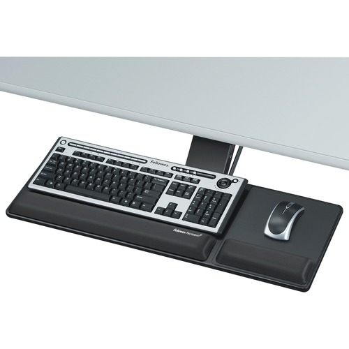 Fellowes Designer Suites Compact Keyboard Tray - TAA Compliant