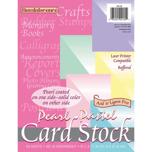 Pacon Reminiscence Card Stock