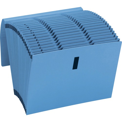 Smead Smead 70742 Blue WaterShed/CutLess Expanding Files with Flap