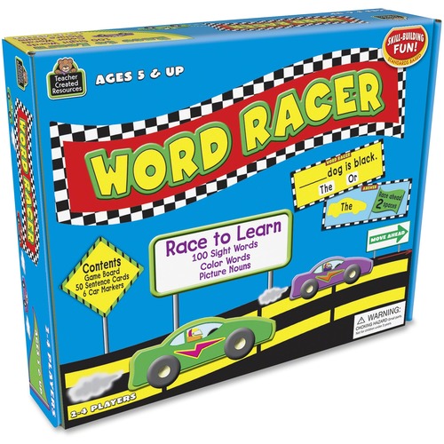 Teacher Created Resources Teacher Created Resources Word Racer Game