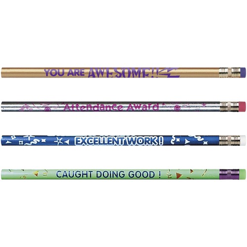 Moon Products Rose Motivational Assortmt No. 2 Pencil