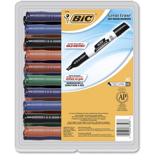BIC BIC Great Erase Grip Dry Erase Marker