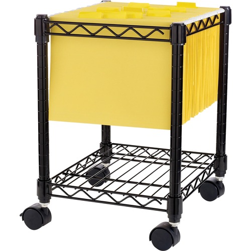 Lorell Lorell Compact Mobile Wire Filling Cart