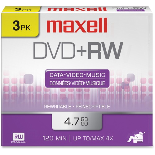 Maxell Maxell 4x DVD+RW Media